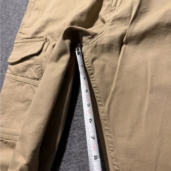 Carhartt Rugged Flex Canvas Cargo Work Pants Mens 38x36 brown Relaxed BN3574-M - Picture 5 of 13